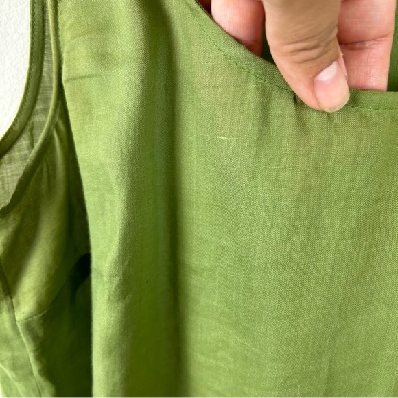 Citron Santa Monica Ramie Green tank size: S - Picture 6 of 9